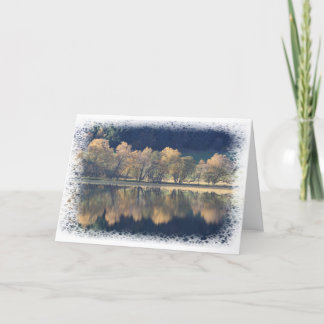 Carte de voeux de Noël pour des amants de nature