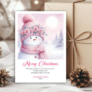 Carte de vœux de Noël pour enfants imprimable Fest