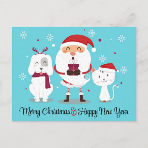 Carte de vœux de Noël pour entreprise de produits