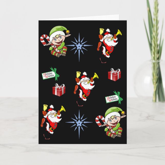 Carte de voeux de Noël pour tous les enfants (Devant)