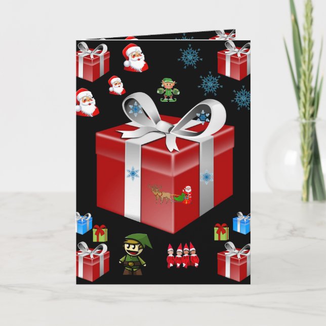 Carte de voeux de Noël pour tous les enfants (Devant)