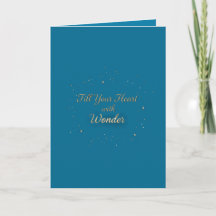 Carte de vœux de Noël « Remplissez votre cœur de m