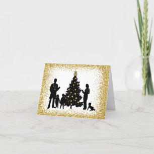 Carte de vœux de Noël sur le thème des pédiatres e
