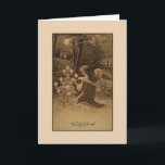 Carte de voeux de Noël vintage en Pologne<br><div class="desc">Carte de voeux de Noël victorienne / Vintage polonaise. Beau ange décorant un sapin de Noël ! Wesołych Świąt ! Joyeux Noël!</div>