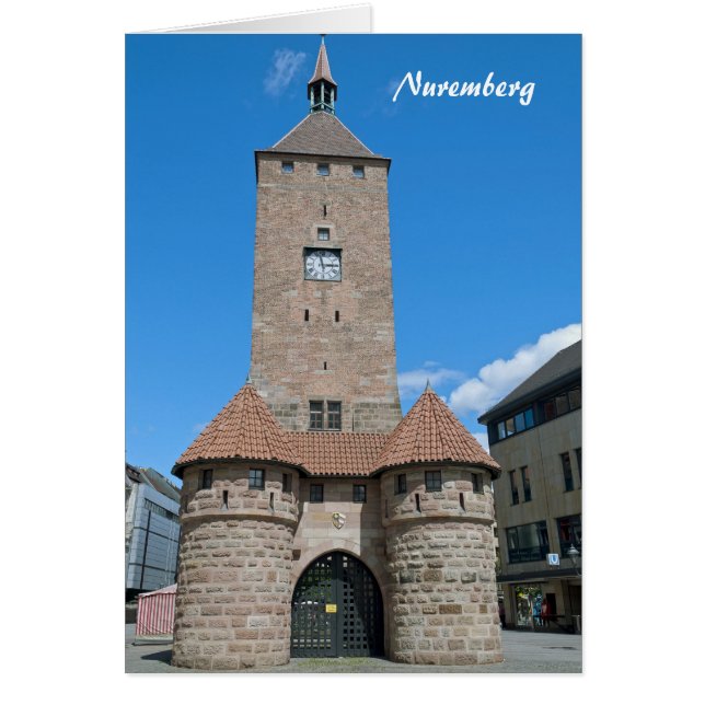 Carte de vœux de Nuremberg (Devant)