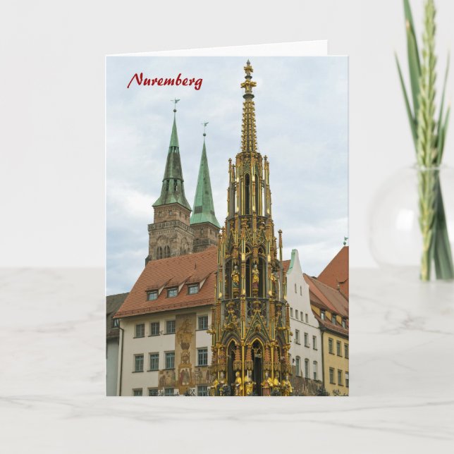 Carte de vœux de Nuremberg (Devant)