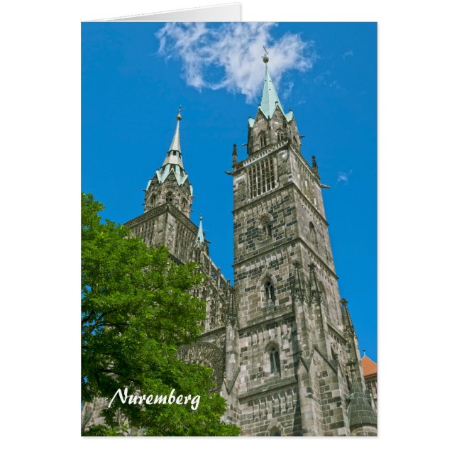 Carte de vœux de Nuremberg (Devant)