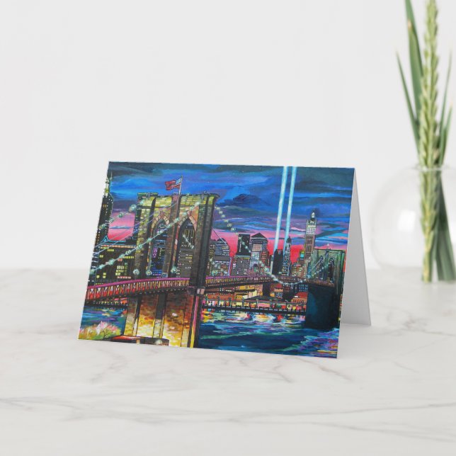 Carte de voeux de NYC (Devant)