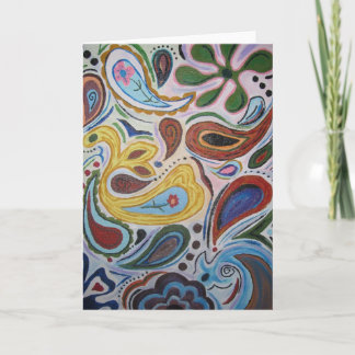 Carte de voeux de Paisley