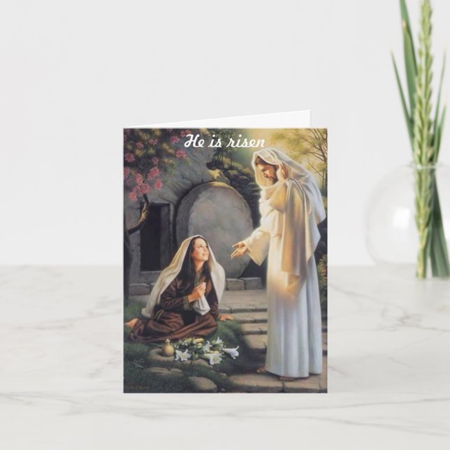 Carte de voeux de Pâques (Devant)