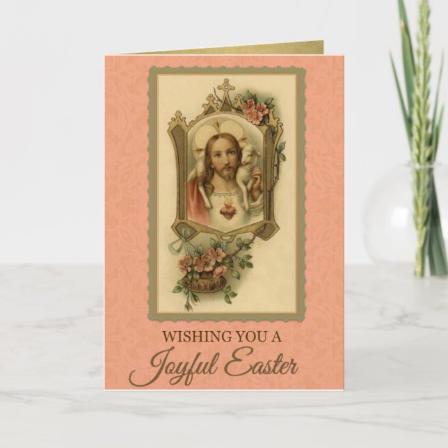 Carte de vœux de Pâques 201 Joyeuse Fête de Pâques (Devant)
