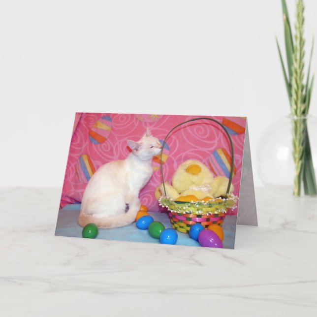 Carte de voeux de Pâques de Tiffany (Devant)
