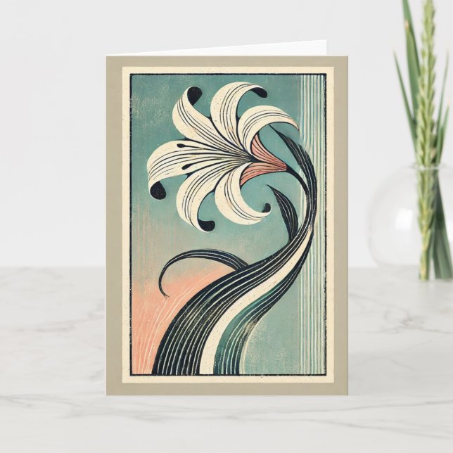 Carte de voeux de Pâques Designer (Devant)