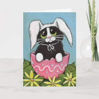 Carte de voeux de Pâques Kitty