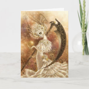 Carte de voeux de Père Noël Muerte