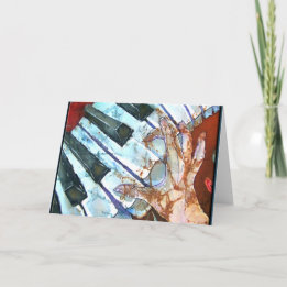 CARTE DE VOEUX DE PIANO