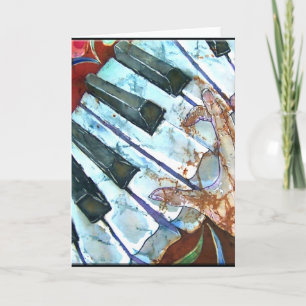 CARTE DE VOEUX DE PIANO