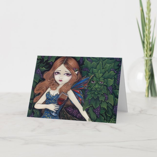 Carte de voeux de "pinot noir" (Devant)