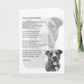 Carte de voeux de Pit Bull Dog Lover cadeau