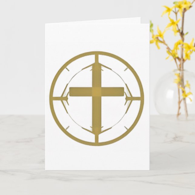 Carte de vœux de prière d'aviation A Pilot’s Bless (Fleur jaune)