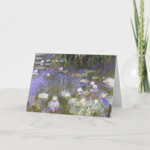 Carte de voeux de printemps de Monet