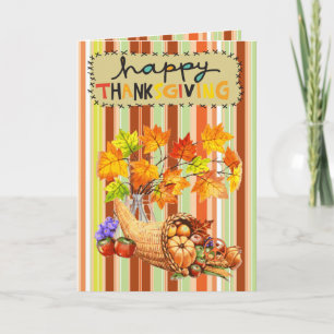 Carte de voeux de remerciement