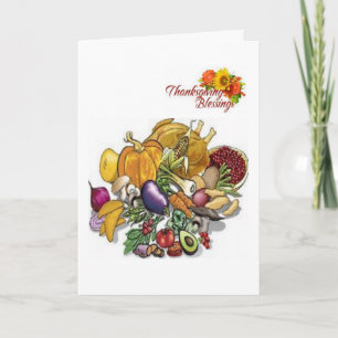 Carte de voeux de remerciement