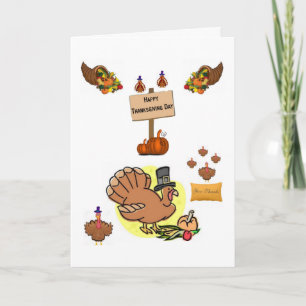 Carte de voeux de remerciement