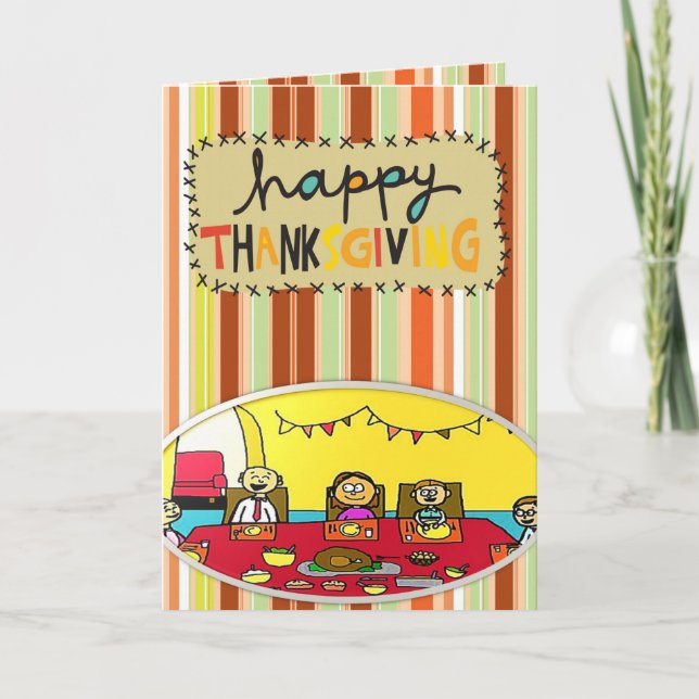 Carte de voeux de remerciement (Devant)