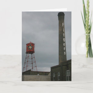 Carte de vœux de rétablissement "Fitgers"