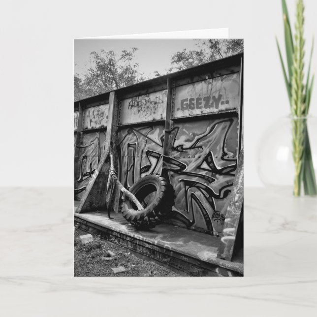 Carte de vœux de rétablissement "GEEZY—PEEZY" (Devant)