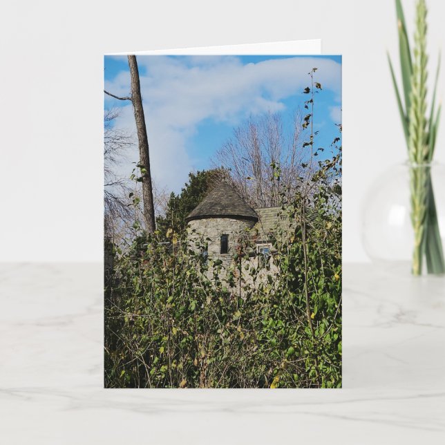 Carte de vœux de rétablissement "Homegrown Hideout (Devant)