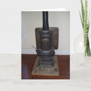 Carte de vœux de rétablissement "Library Church Fu