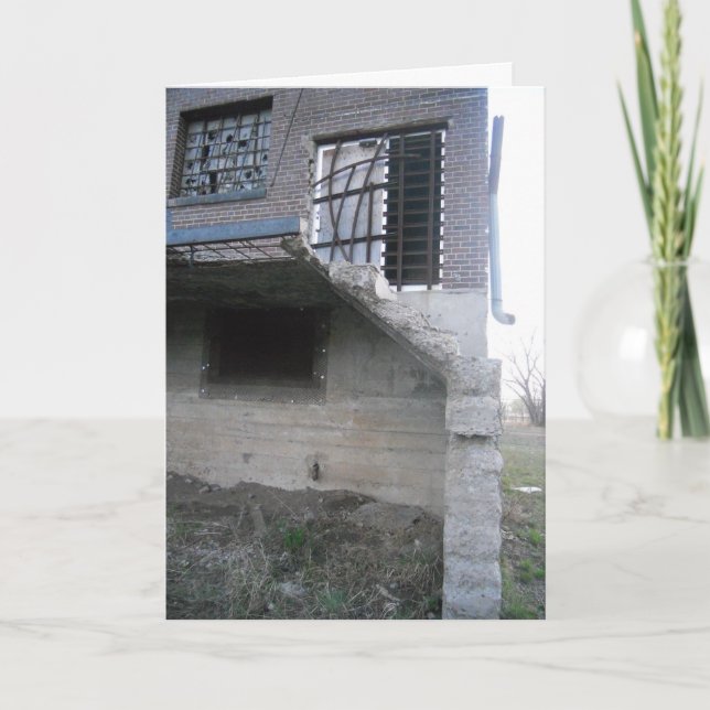 Carte de vœux de rétablissement "Lowertown Depot D (Devant)