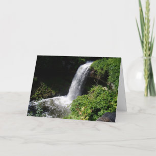 Carte de vœux de rétablissement "Minnehaha Falls #