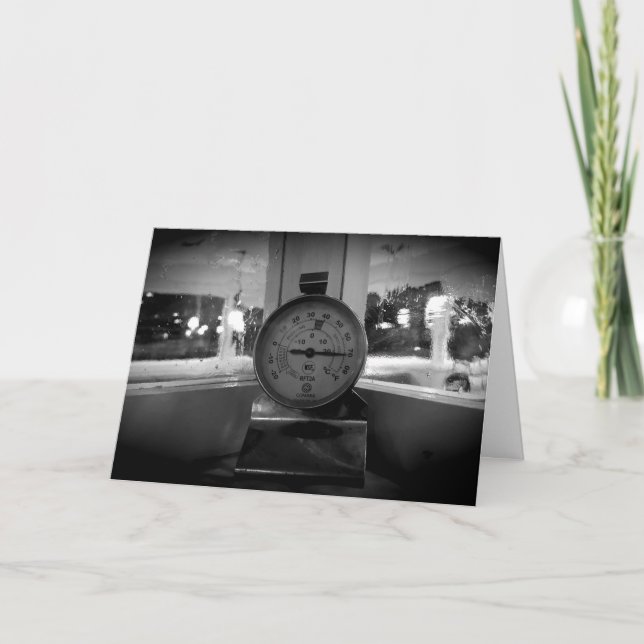 Carte de vœux de rétablissement « Somber Season » (Devant)