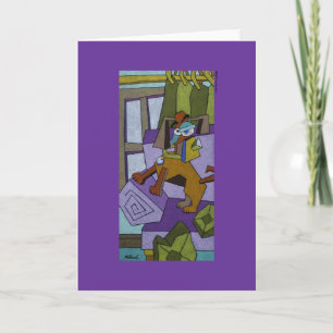 Carte de voeux de retours au pays