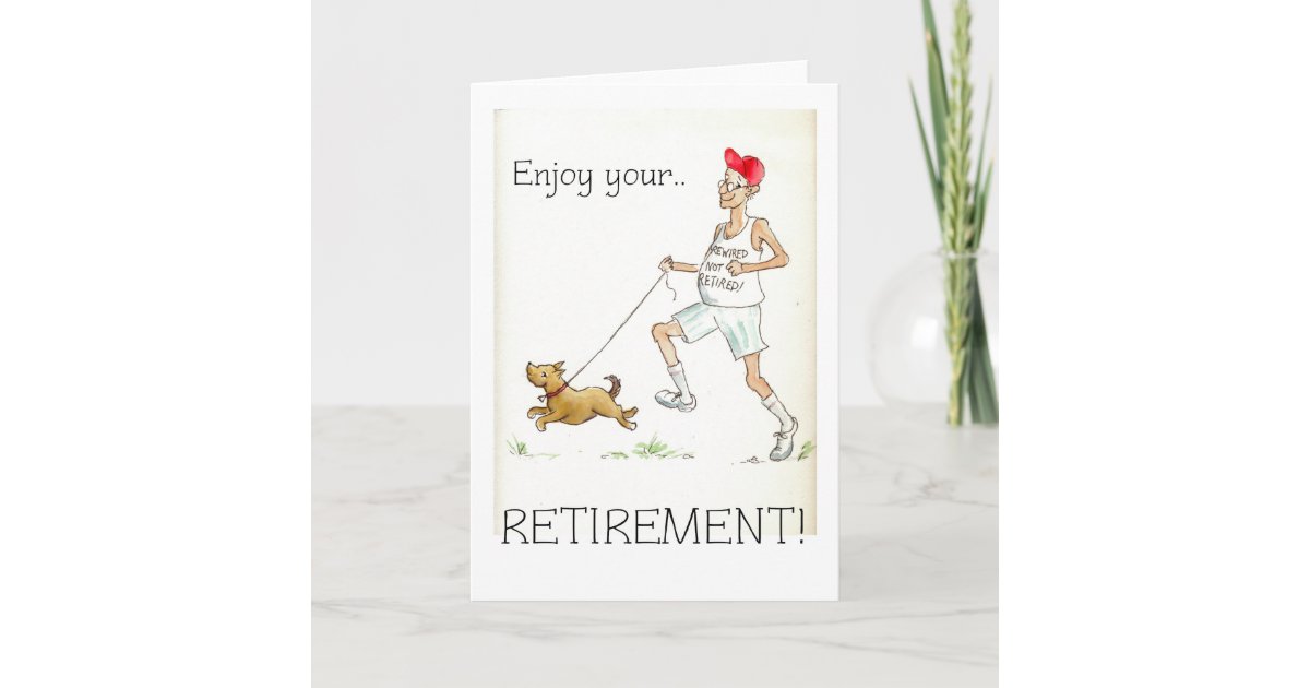 Carte De Voeux De Retraite Zazzle Fr