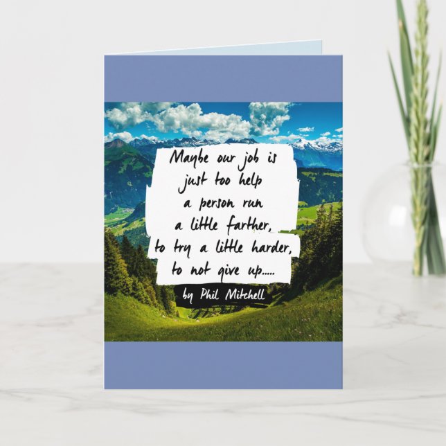 Carte de voeux de retraite (Devant)