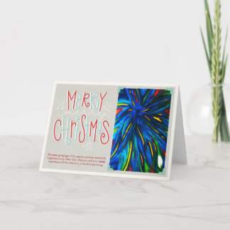 Carte de voeux de saison