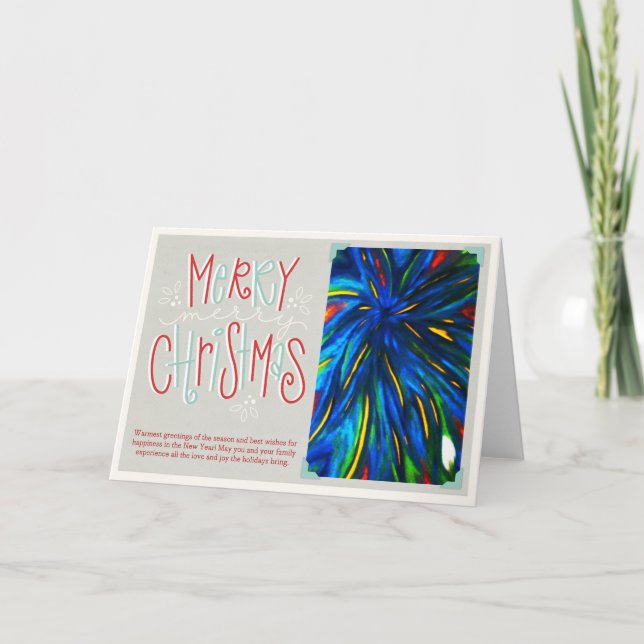 Carte de voeux de saison (Devant)