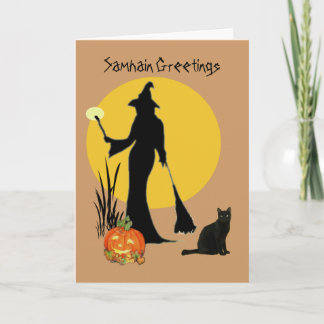 Carte de voeux de Samhain