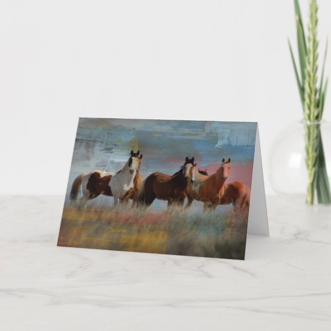 Carte de voeux de "serre" (Devant)