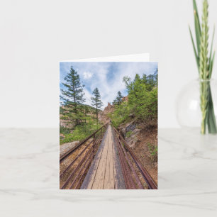 Carte de voeux de Seven Falls Walkway Bridge