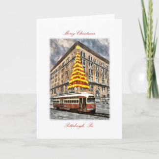 Carte de voeux "de souvenirs de Noël de