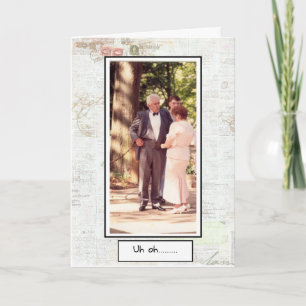 Carte de voeux de support