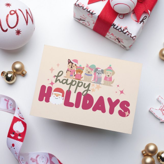 Carte de vœux de vacances familiale ou professionn (Créateur téléchargé)