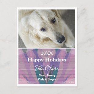 Carte de vœux de vacances Inspiration du désert - 