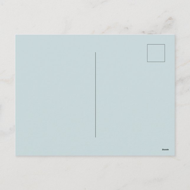 Carte de vœux de vacances plate de célébration de  (Dos)