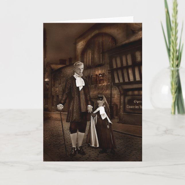 Carte de voeux de vampire (Devant)